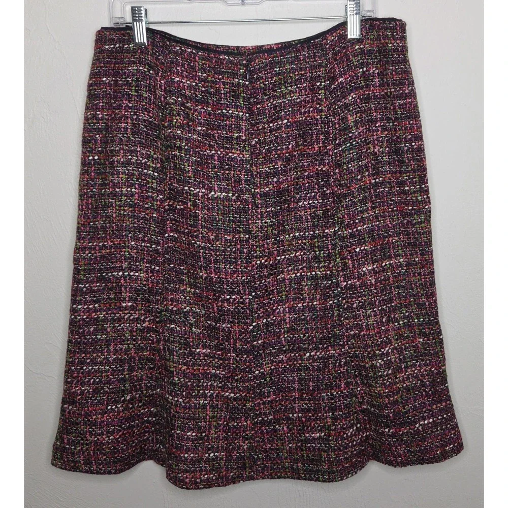 *NEW w/Tags Talbots Women's Size 14P Petite Multicolor Skirt Lined Work Career